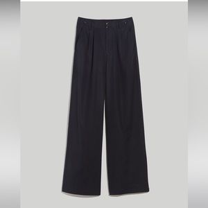 Madewell Black Wide Leg Pants